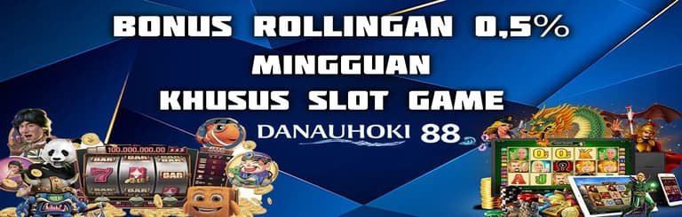 Promo BONUS MINGGUAN ROLLINGAN 0,5% (SLOT GAME)